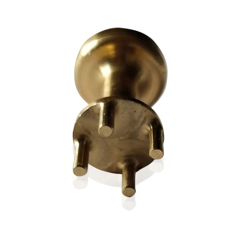 Électrodes en laiton pour colliers de dressage - 25mm 4 pins
