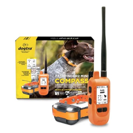 PATHFINDER2 MINI COMPASS intègre un GPS et un collier électronique